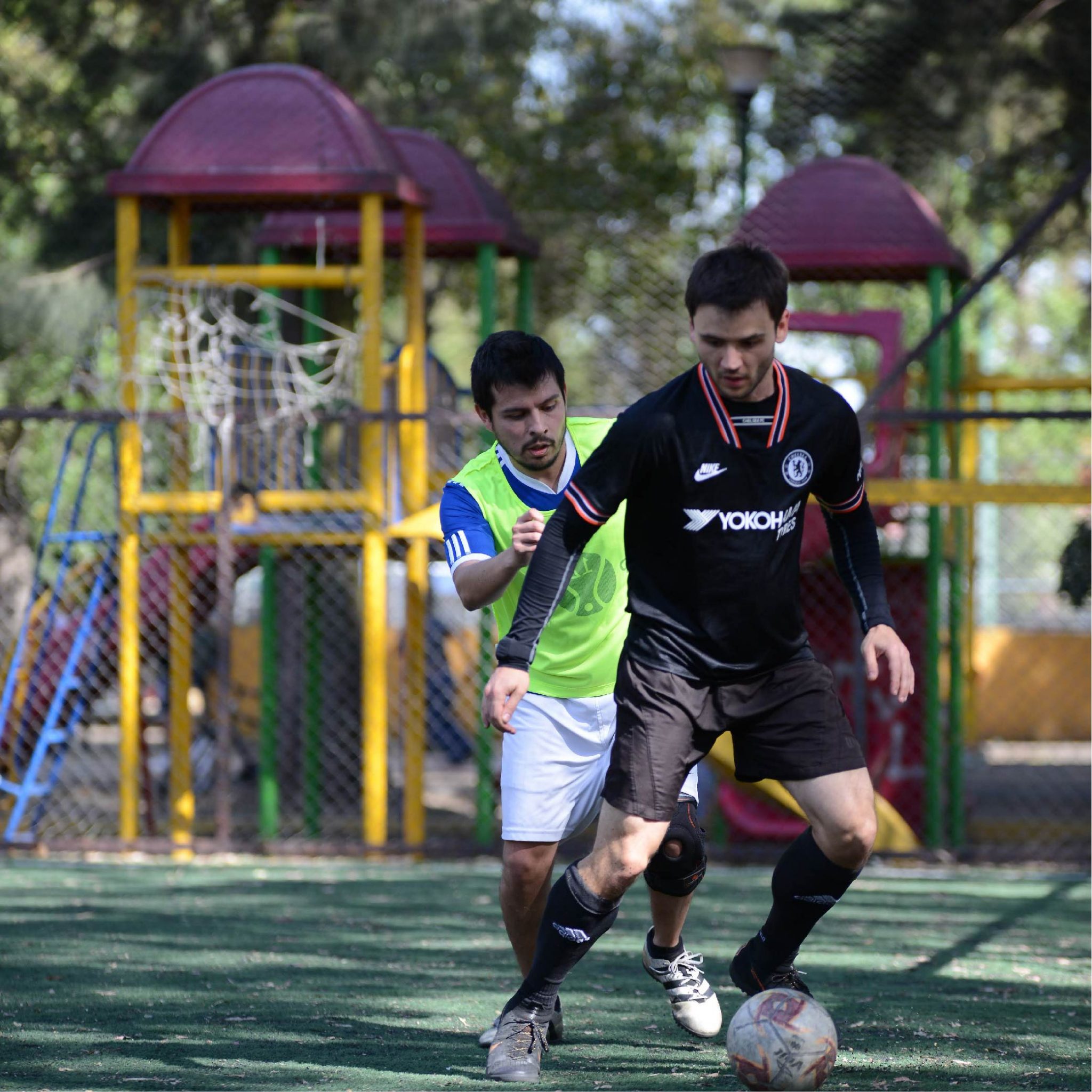 Jugadores de Sport12 en la cancha