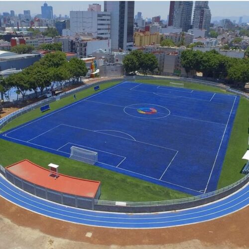 Cancha de Fut 11 del Deportivo Benito Juárez