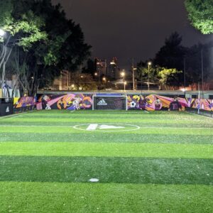 Cancha de Fut7 en el Deportivo Benito Juárez
